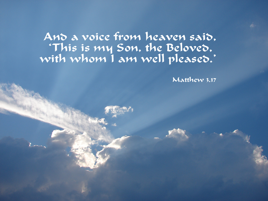  With Whom I Am Well Pleased This Week At ELC Evangelical Lutheran 